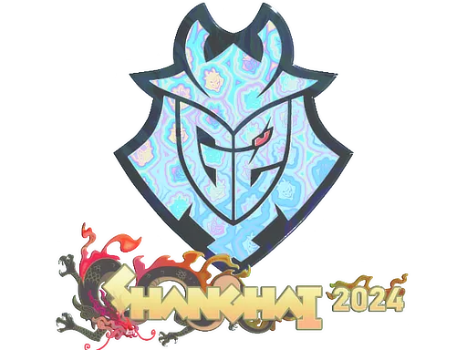 Sticker | G2 Esports (Holo) | Shanghai 2024