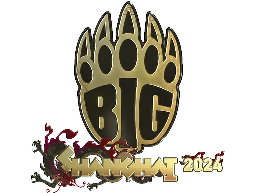 Sticker | BIG (Gold) | Shanghai 2024
