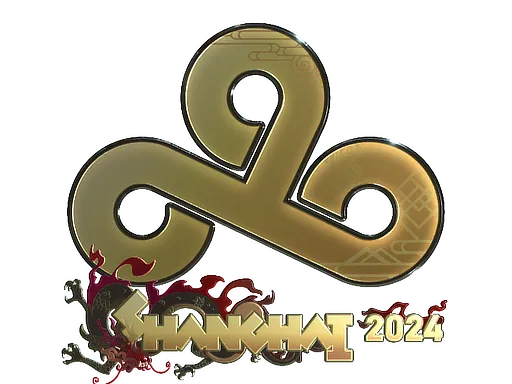 Sticker | Cloud9 (Gold) | Shanghai 2024