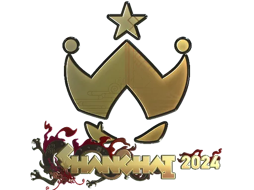 Sticker | Wildcard (Gold) | Shanghai 2024