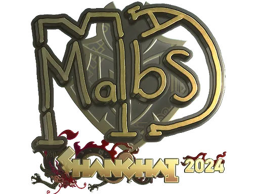 Sticker | malbsMd (Gold) | Shanghai 2024