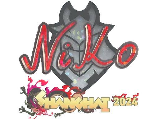 Sticker | NiKo | Shanghai 2024