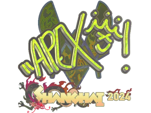 Sticker | apEX (Holo) | Shanghai 2024