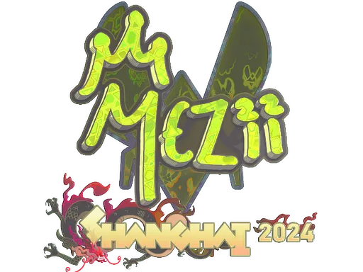 Sticker | mezii (Holo) | Shanghai 2024