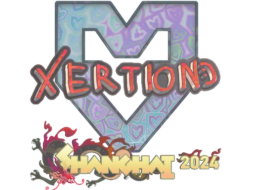 Sticker | xertioN (Holo) | Shanghai 2024