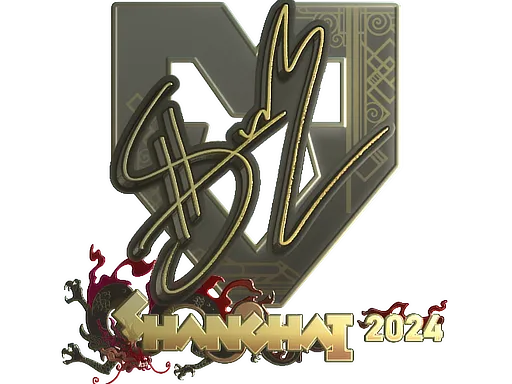 Sticker | siuhy (Gold) | Shanghai 2024