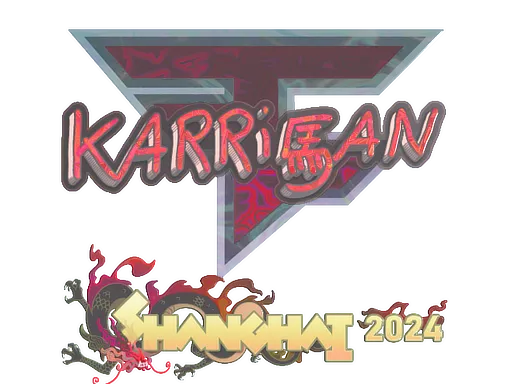 Sticker | karrigan (Holo) | Shanghai 2024