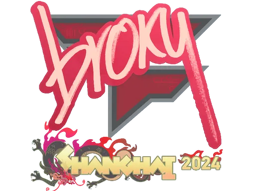 Sticker | broky | Shanghai 2024