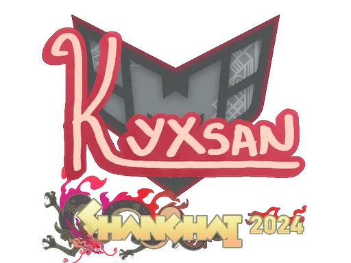Sticker | kyxsan | Shanghai 2024