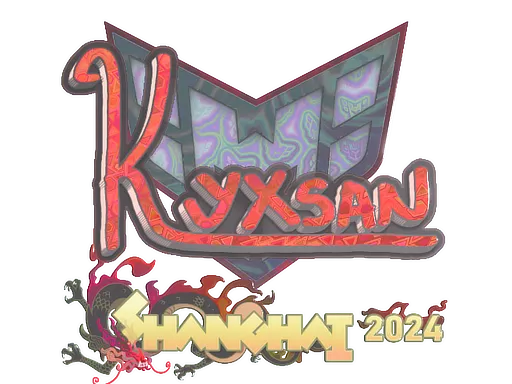 Sticker | kyxsan (Holo) | Shanghai 2024