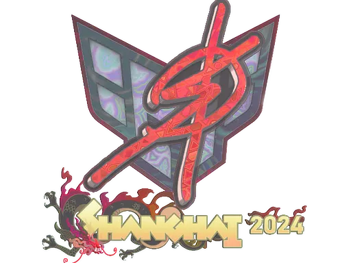 Sticker | degster (Holo) | Shanghai 2024