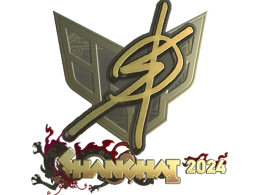 Sticker | degster (Gold) | Shanghai 2024