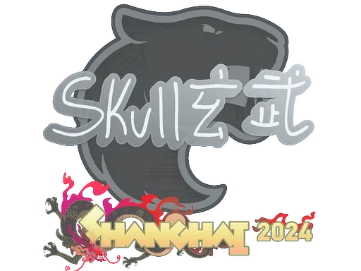 Sticker | skullz | Shanghai 2024