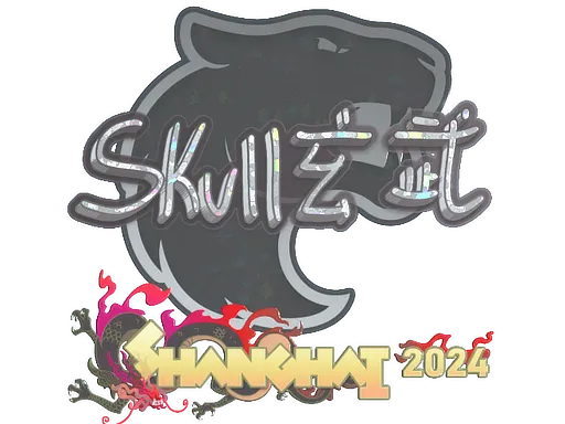 Sticker | skullz | Shanghai 2024