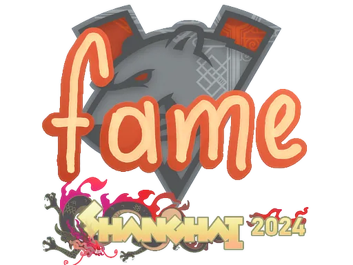 Sticker | fame | Shanghai 2024