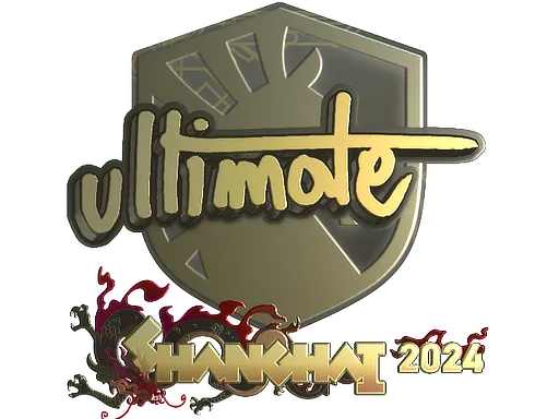 Sticker | ultimate (Gold) | Shanghai 2024