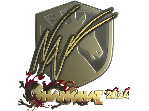 Sticker | NAF (Gold) | Shanghai 2024