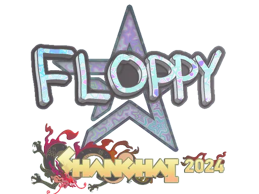 Sticker | floppy (Holo) | Shanghai 2024