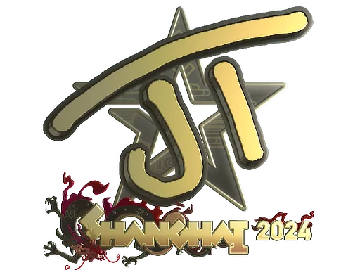 Sticker | JT (Gold) | Shanghai 2024