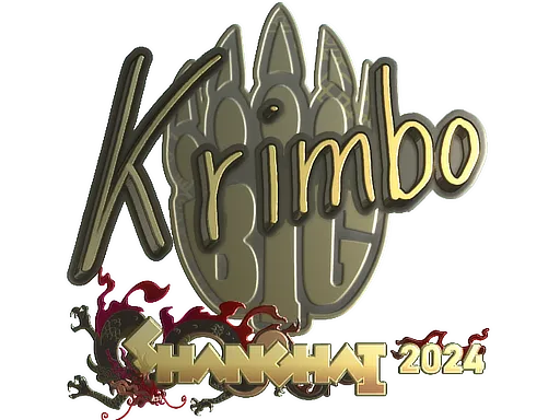 Sticker | Krimbo (Gold) | Shanghai 2024