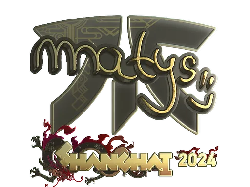 Sticker | MATYS (Gold) | Shanghai 2024