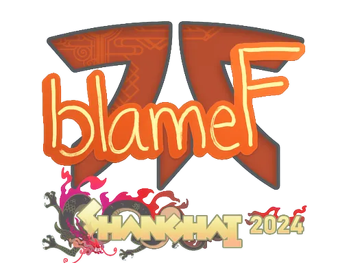 Sticker | blameF | Shanghai 2024