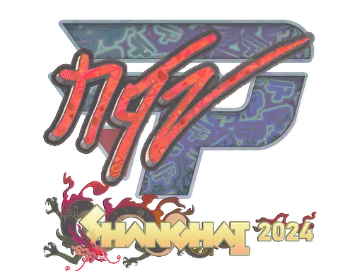 Sticker | NQZ (Holo) | Shanghai 2024
