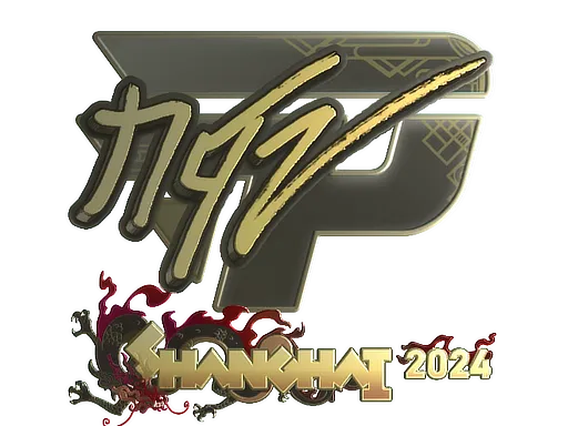 Sticker | NQZ (Gold) | Shanghai 2024