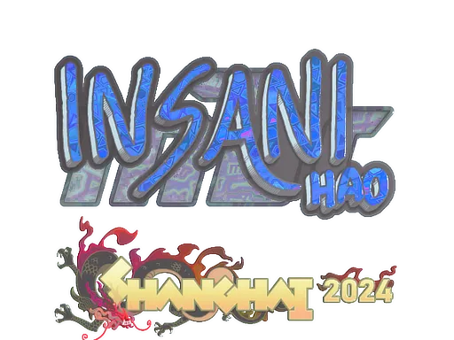 Sticker | insani (Holo) | Shanghai 2024