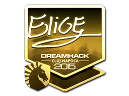 Sticker | EliGE (Gold) | Cluj-Napoca 2015