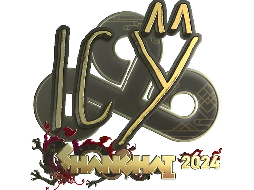 Sticker | ICY (Gold) | Shanghai 2024