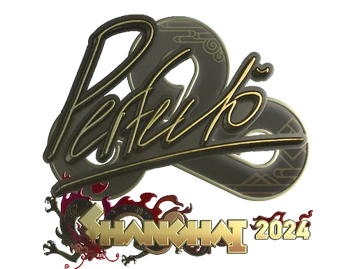 Sticker | Perfecto (Gold) | Shanghai 2024