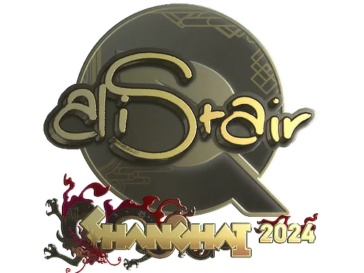 Sticker | aliStair (Gold) | Shanghai 2024