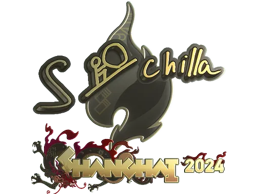 Sticker | s-chilla (Gold) | Shanghai 2024