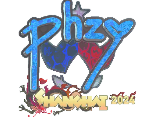 Sticker | phzy (Holo) | Shanghai 2024