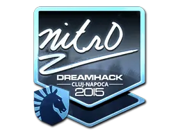 Sticker | nitr0 (Foil) | Cluj-Napoca 2015