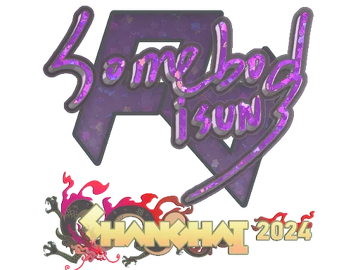 Sticker | somebody | Shanghai 2024
