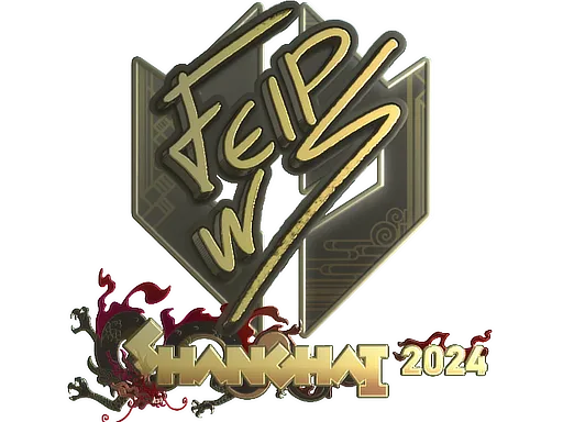 Sticker | felps (Gold) | Shanghai 2024