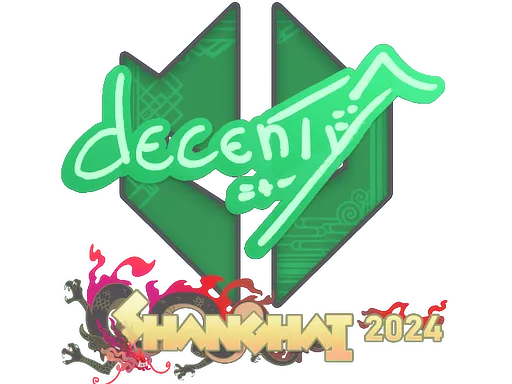 Sticker | decenty | Shanghai 2024