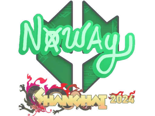 Sticker | noway | Shanghai 2024
