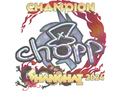 Sticker | chopper (Holo, Champion) | Shanghai 2024
