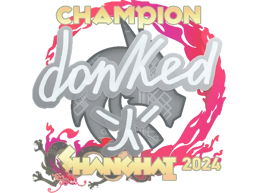 Sticker | donk (Champion) | Shanghai 2024