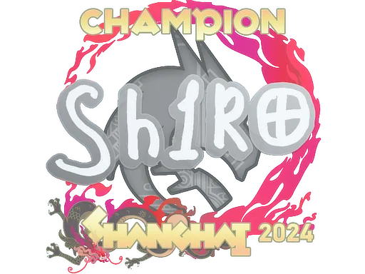 Sticker | sh1ro (Champion) | Shanghai 2024