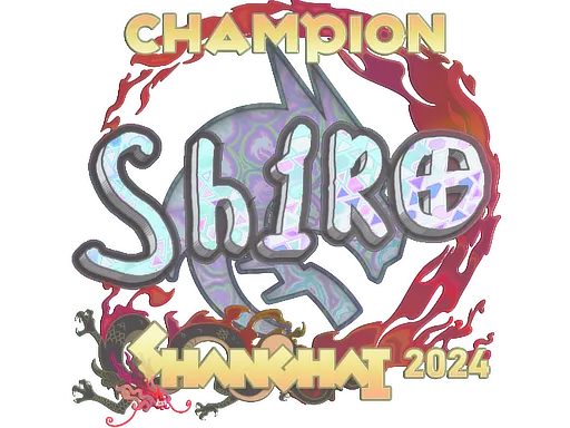 Sticker | sh1ro (Holo, Champion) | Shanghai 2024