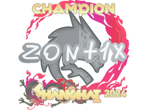 Sticker | zont1x (Champion) | Shanghai 2024