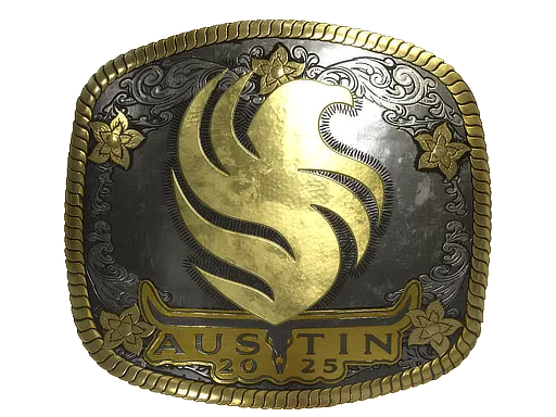 Sticker | Falcons (Gold) | Austin 2025