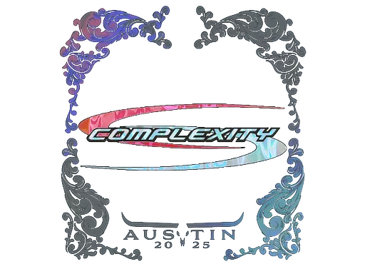 Sticker | Complexity Gaming (Holo) | Austin 2025