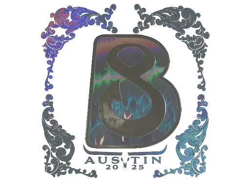 Sticker | B8 (Holo) | Austin 2025