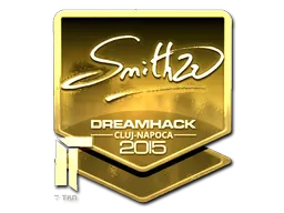 Sticker | SmithZz (Gold) | Cluj-Napoca 2015