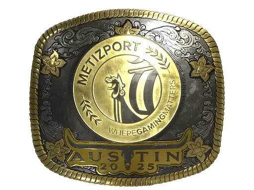 Sticker | Metizport (Gold) | Austin 2025